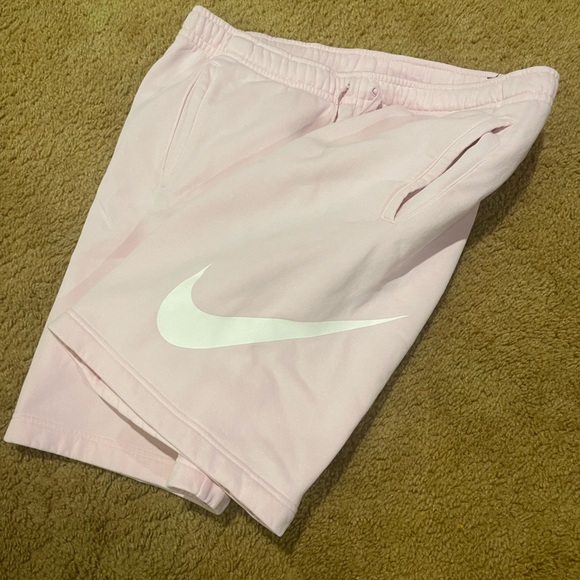 Pink Nike Sweatshorts - Picture 2 of 4